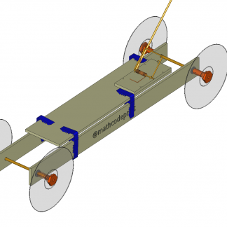 Mousetrap Car - Easy Assembly Kit