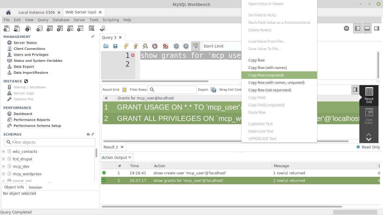 MySQL Workbench – mathcodeprint