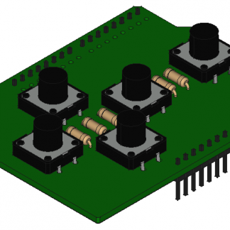 Arduino Button Board Shield